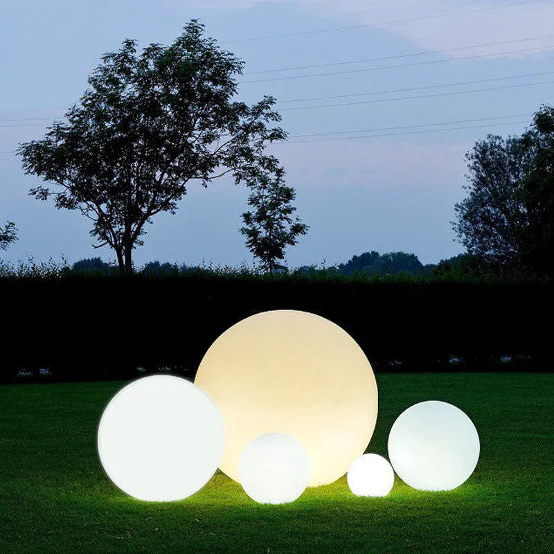 LED étanche boule de jardin lumière RGB lumière sous-marine IP68 extérieur noël fête de mariage pelouse lampes piscine flottant