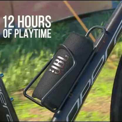 Enceinte Bluetooth sans fil JBL Flip 6 originale, portable et étanche IPX7, pour une utilisation en extérieur. Profitez d'une musique stéréo avec basses profondes et d'un tweeter indépendant.