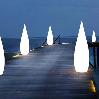 Lampadaire de paysage étanche d'extérieur créatif, centre commercial, hôtel, cour, Villa, parc, décoration d'ambiance, goutte d'eau