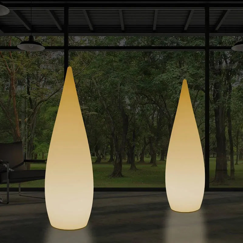 Lampadaire de paysage étanche d'extérieur créatif, centre commercial, hôtel, cour, Villa, parc, décoration d'ambiance, goutte d'eau