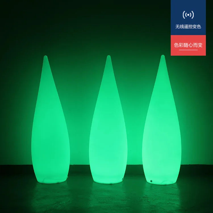 Lampadaire de paysage étanche d'extérieur créatif, centre commercial, hôtel, cour, Villa, parc, décoration d'ambiance, goutte d'eau