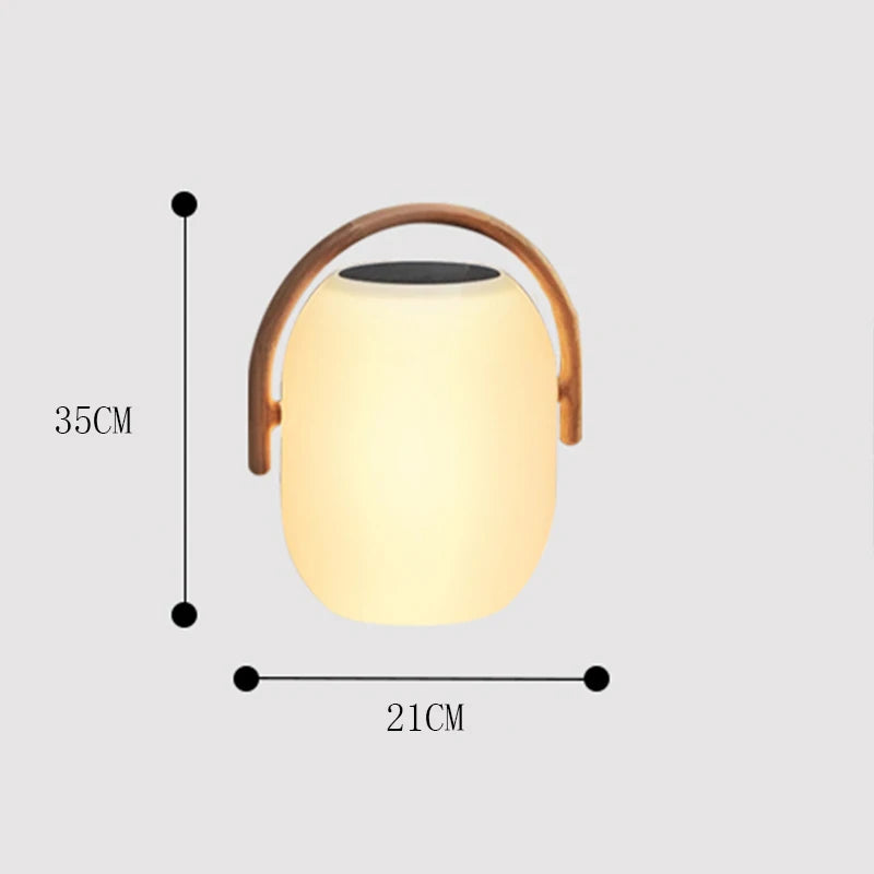 Lampe LED solaire décoratif, design raffiné pour jardin terrasse et extérieur