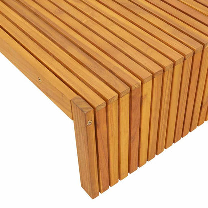 Transat en Bois d'Acacia Massif 200x55x30 cm